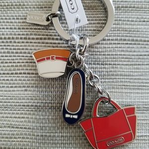 New Women's "Coach" Charm Key Chain